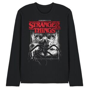 Stranger Things 5 Unisex Adult Vecna & Mindflayer Poster Long-Sleeved T-Shirt /